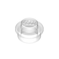 Lego rond blanc transparent