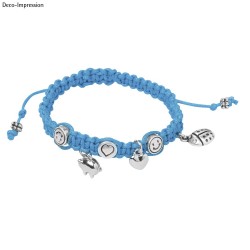 Kit: Bracelet brésilien - 5 couleurs au choix
