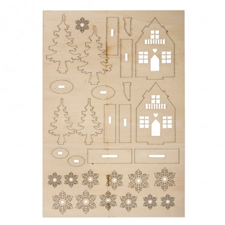 Kit en bois, maisons d'hiver