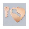 Pendentif Coeur avec clé