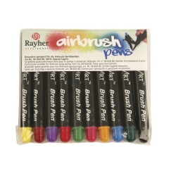 Air Brush pompe + 10 marqueurs