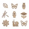 Miniatures en bois Printemps