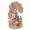 Miniatures en bois: Elfe
