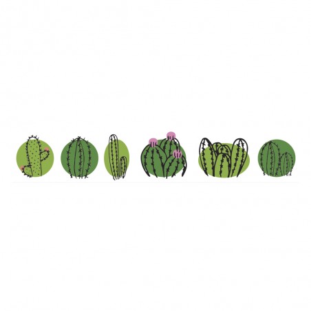 Washi Tape - cactus family, 10m
