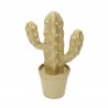 Cactus à 3 branches en papier mâché