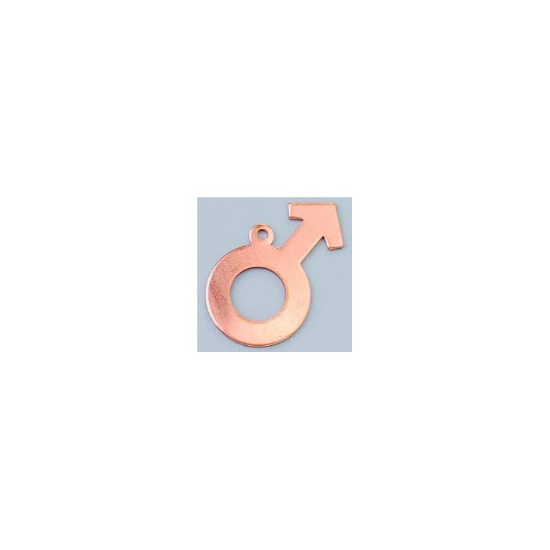 Pendentif signe masculin