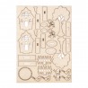 Kit en bois, pavillon de campagne