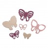 Miniatures en bois Papillons