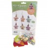 kit 6 figurines en feutrine