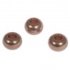 6 Perles en métal 6mm