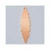 Pendentif feuille allongée