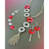 Pendentif rond diam 35 mm
