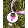 Pendentif rond diam 68 mm
