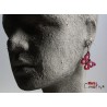 Boucles d'oreille en bois Papillon