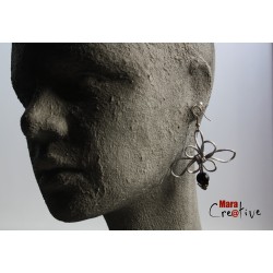 Boucles d'oreille noeuds chinois