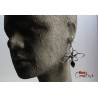 Boucles d'oreille noeuds chinois