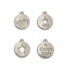 set 4 Médailles argentées ou dorées