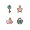 set 4 breloques