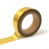 Masking tape – or pois blanc