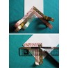 Masking tape – hexagones dorés fond rose
