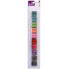 Set de 10 encreurs couleurs panachés.