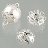 12 Capuchons à perles 14 mm
