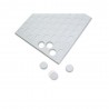 Points autocolants 3D