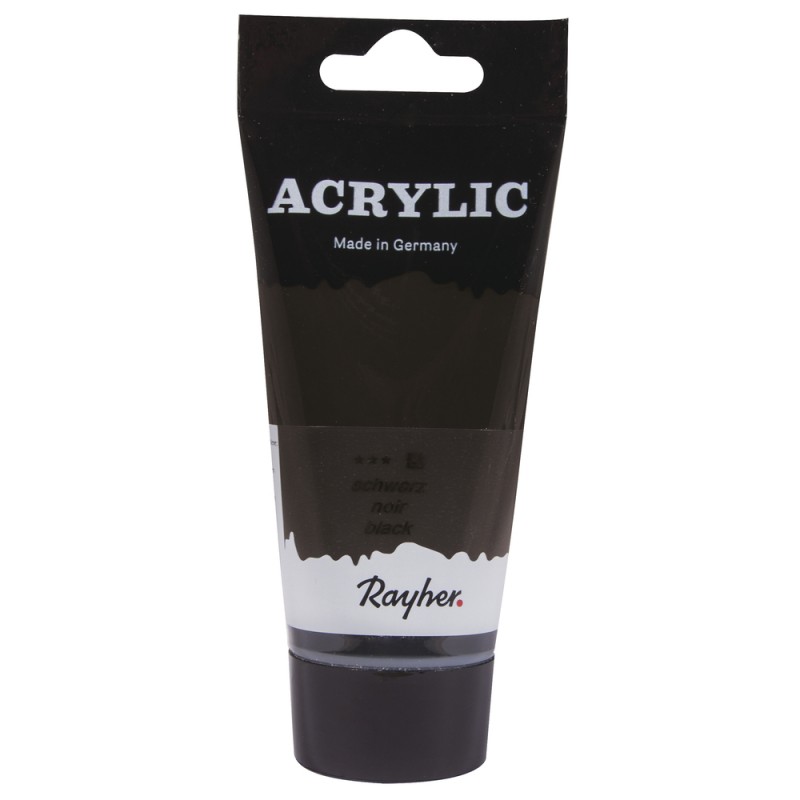 Peinture acrylique d'artistes, tube 75ml