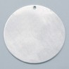 3 Pendentifs en alu rond 51 mm