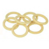 7 anneaux en bois 30 mm