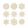 Flocons de neige en bois