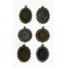 6 Pendentifs style ancien