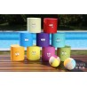 set de 3 vases ronds en bois