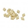 20 Perles en bois losanges