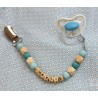 14 Perles en bois en forme de polygone