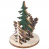Miniatures en bois Forêt