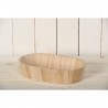 Corbeille ovale en bois