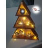 Miniatures en bois arbre et cerf