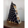Miniatures en bois arbre et cerf