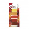 Fil coton  assortiment de 5 couleurs