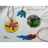Pendentif feuille 1
