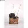 set de 3 Labels en similicuir- "Handmade"