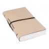 Carnet avec couverture en simili cuir
