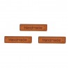 Labels en similicuir- "Handmade"