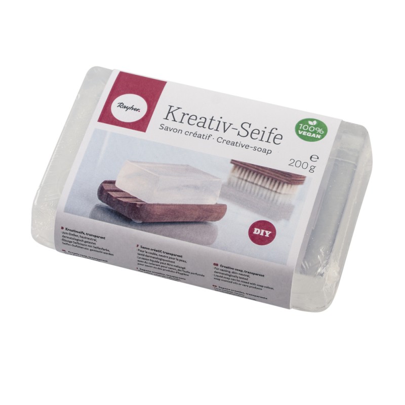 Savon créatif transparent ou opaque