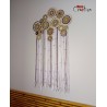 2 Disques en bois "Dream" ø 10 cm creux