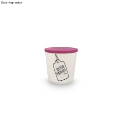 Boîte en bambou ronde