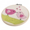 Kit : Broderie Love Birds