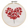 Kit : Broderie Arbre à coeurs