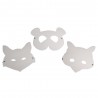 Trio de masques animaux